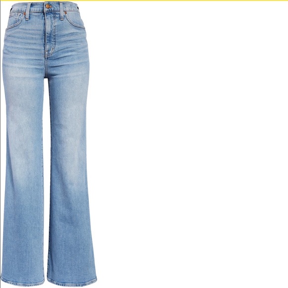 Madewell 11-inch high rise flare jeans - Picture 1 of 4